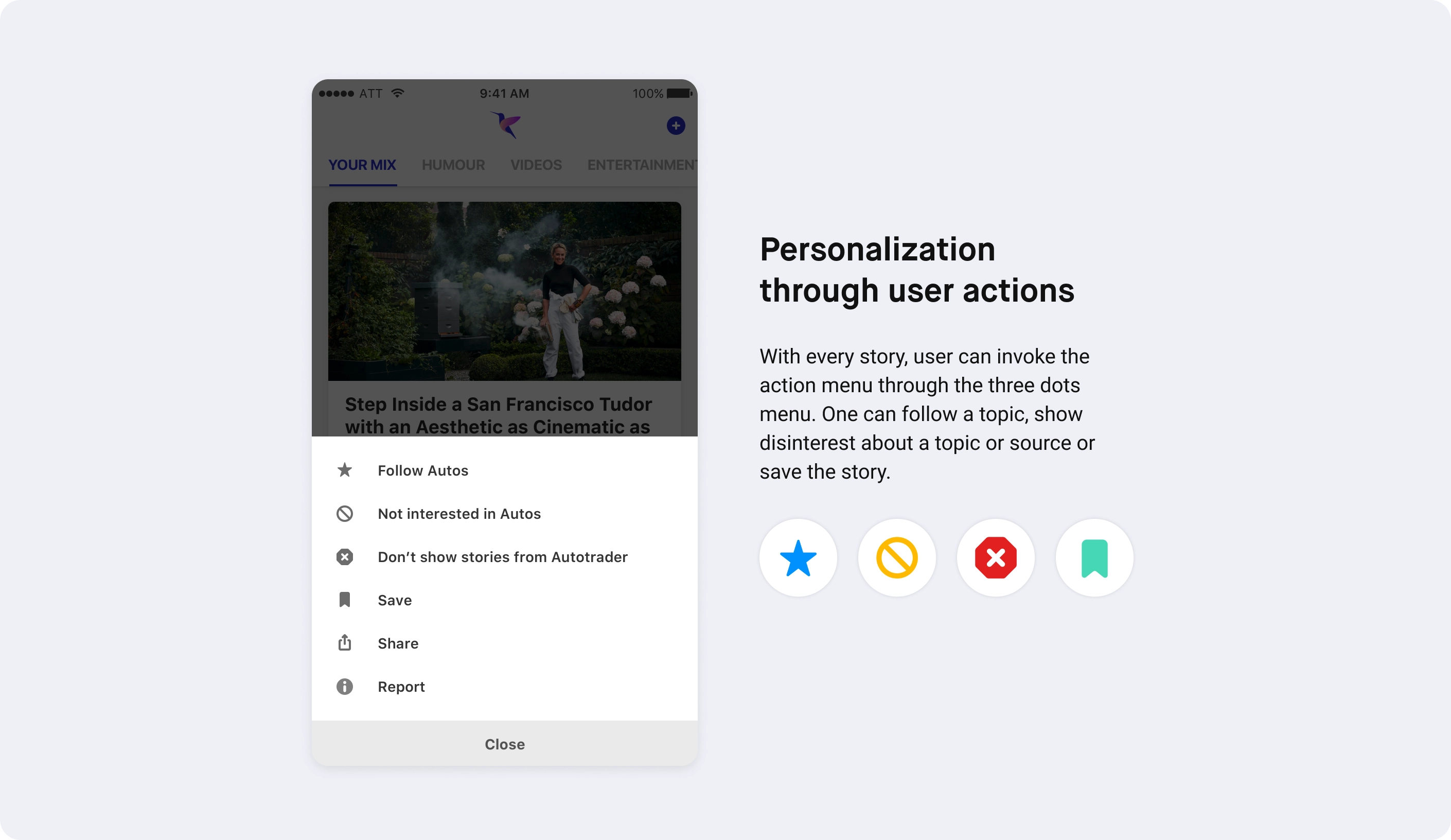 Explicit and implicit personalization signals