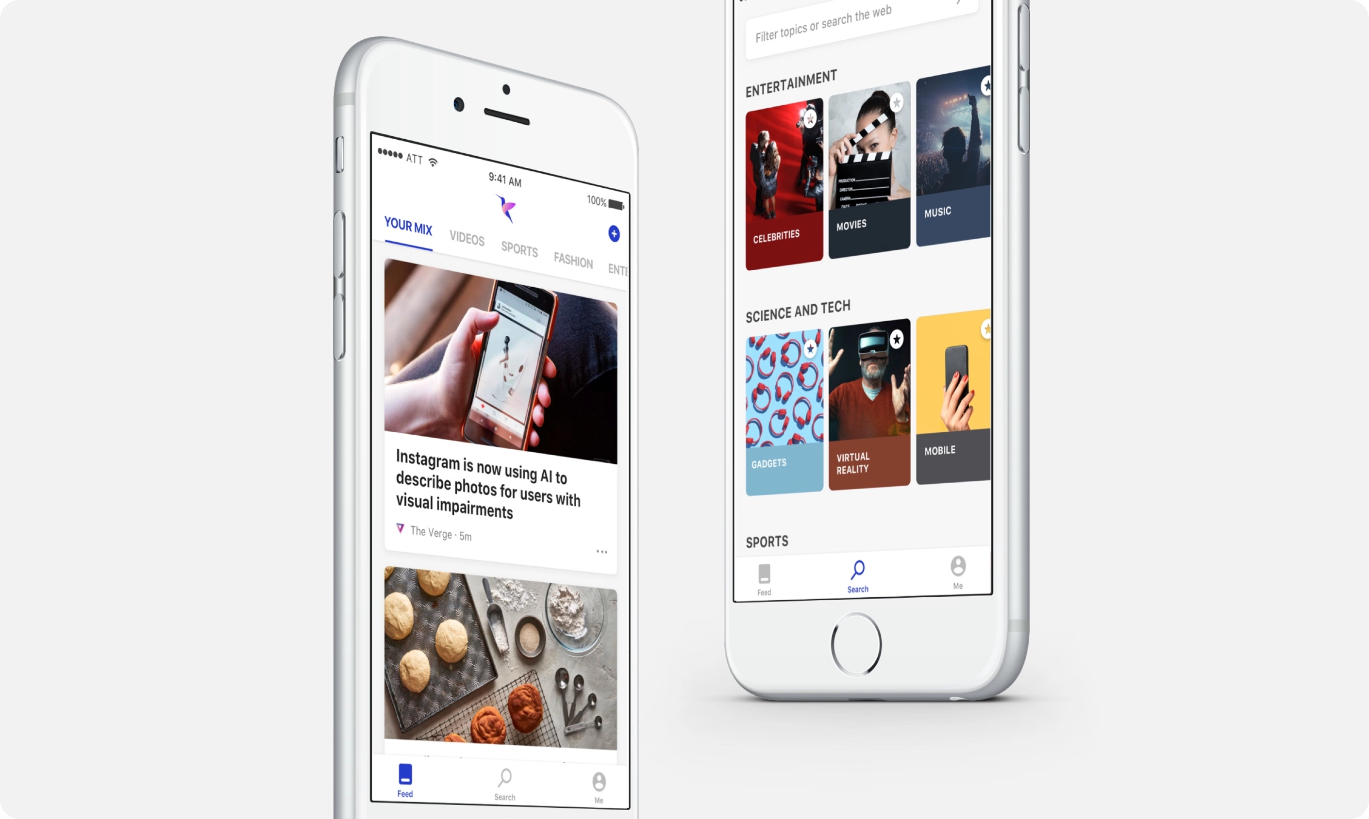 Personalized story discovery in the feed