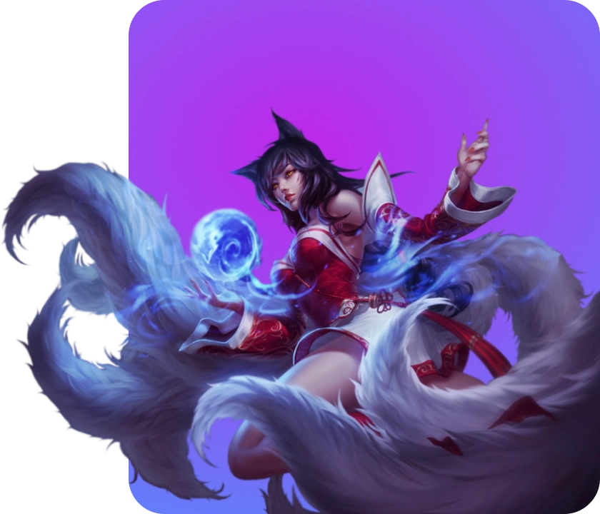 League of Legends character art treatment