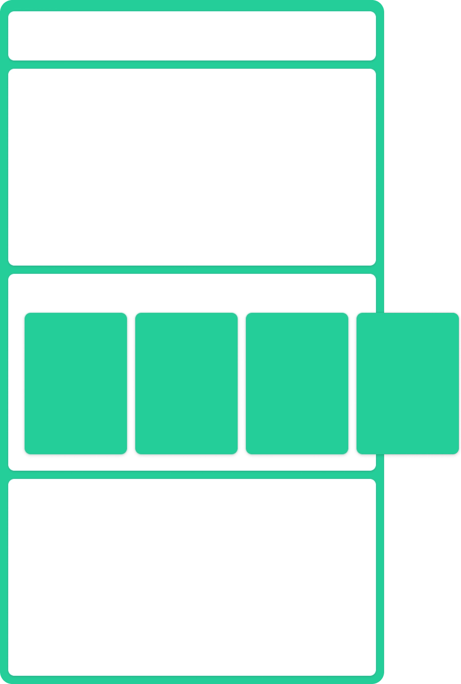 Card elevation system