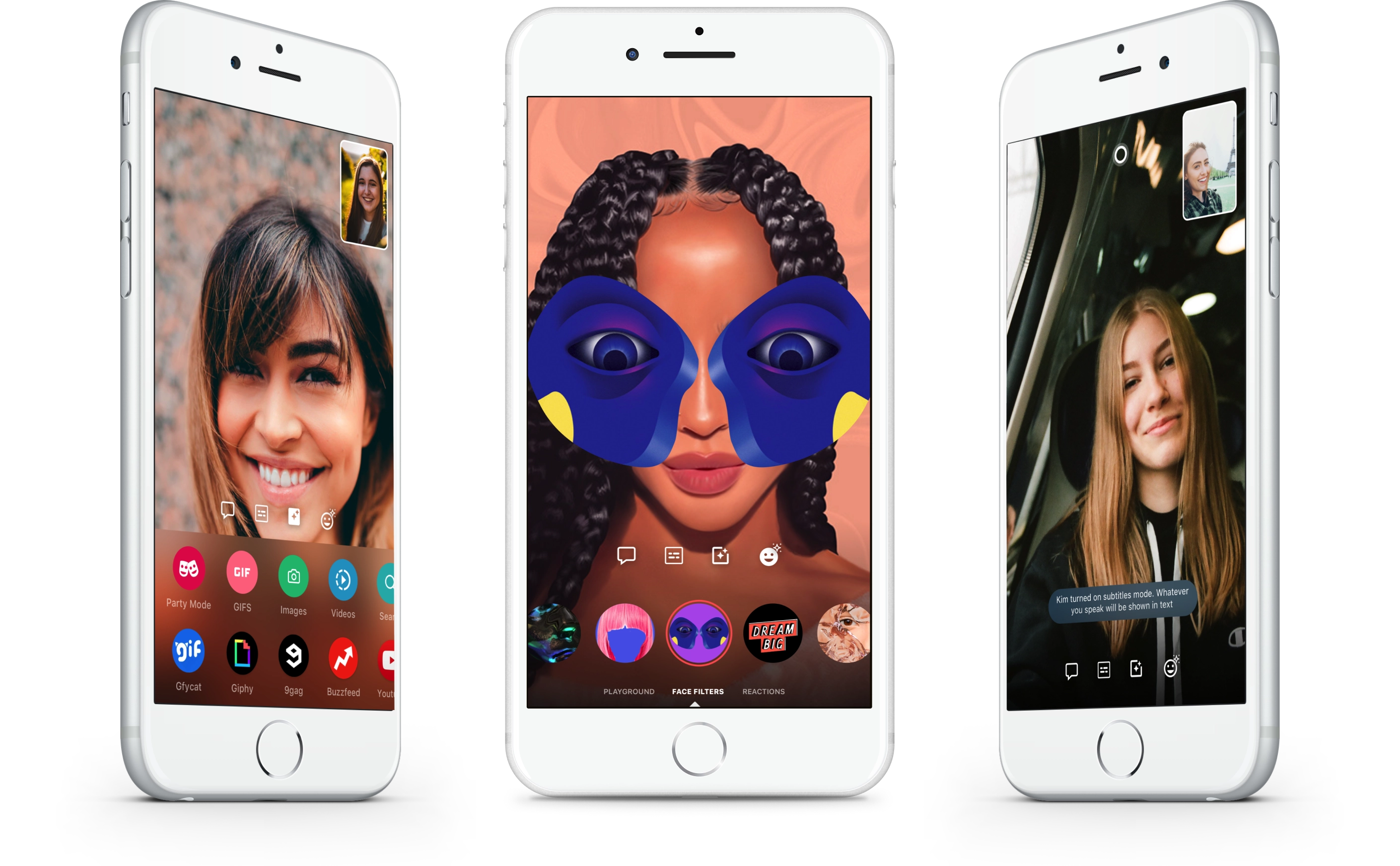Skype concept screens across devices