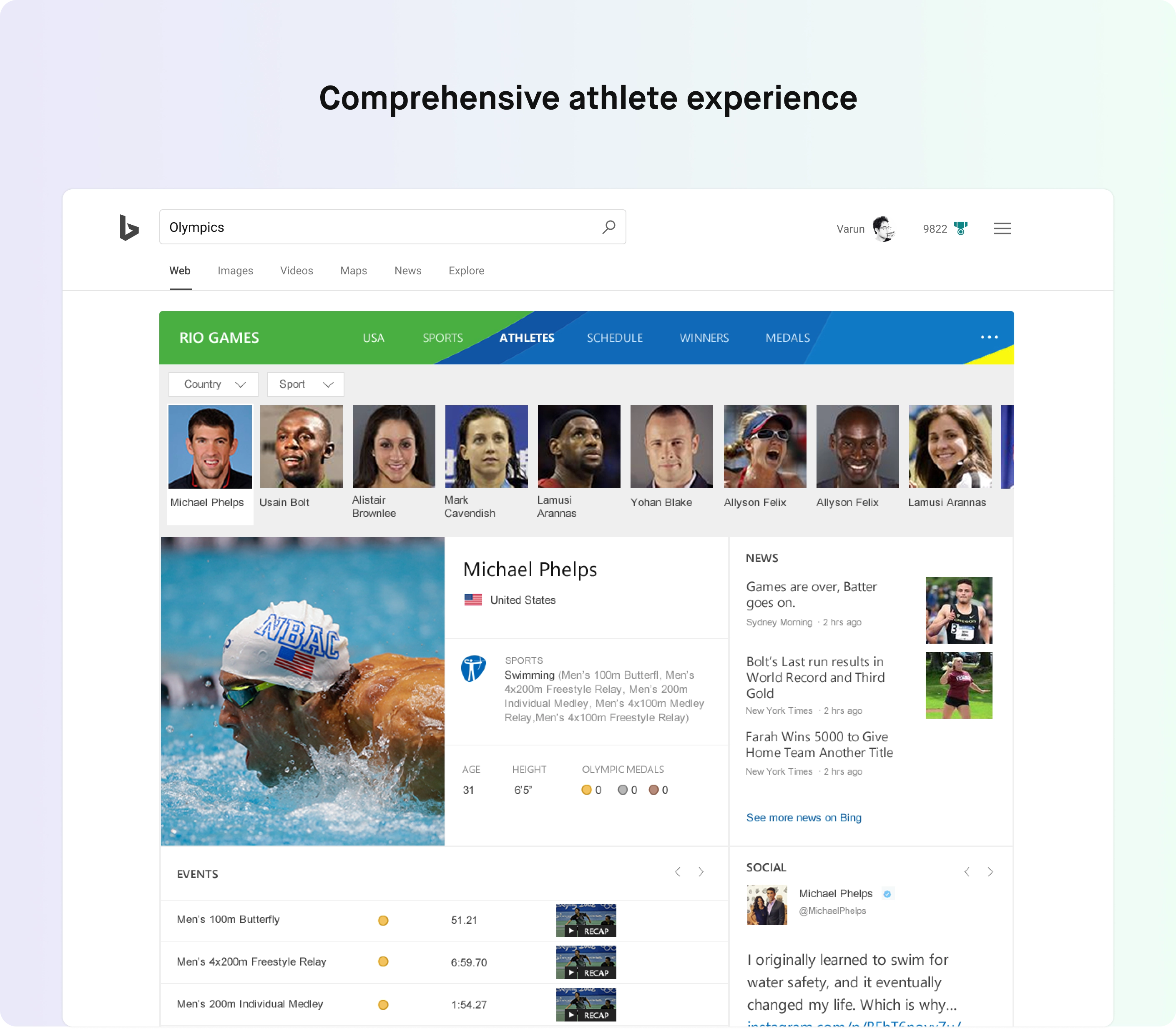 Sports league answers