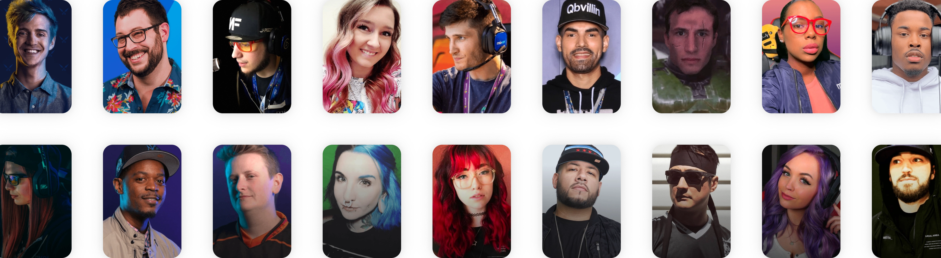 Streamer profile experience